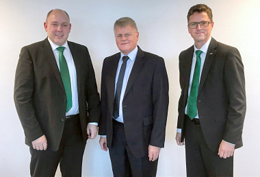 Rainer Gro?e-Kracht (li.), Dr. Horst Peter Wurm (Mitte) und Frank Hartmann (re.)