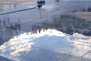  Die Eisplatzanlagen der Sportprojekt AG verwenden ein energieeffizientes Aluminium-Rohrsystem. 