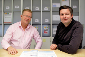  Zuständig für die mobile Kälte bei mobiheat: Günter Eisner (links) mit Geschäftsführer Andreas Lutzenberger (rechts)  