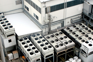  Bei der Walter Goletz GmbH ist eine zentrale Kühlanlage mit Wärmerückgewinnung und Wasseraufbereitung installiert 