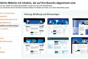  Manche Anbieter ermöglichen ein branchenspezifisches Angebot. Anzahl der Vorlagen und Art der Aufmachung können ebenfalls als Bewertungskriterium herangezogen werden. 