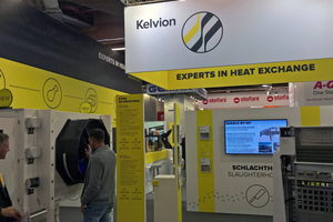  Auf der Chillventa waren die ehemaligen GEA Heat Exchanger-Firmen bereits komplett im neuen Kelvion-Look zu sehen.  