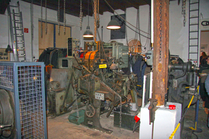  Die historischen Maschinen zur Kettenherstellung wurden aus zahlreichen ehemaligen Kettenfabriken zusammengetragen. 