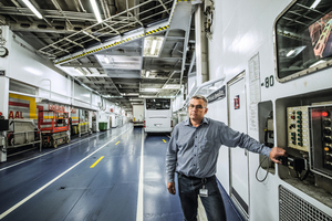  Bild 3: Bei der Belüftung des Autodecks sah Carsten Johansen, Chef-Ingenieur bei Scandlines, große Potenziale für mehr Energieeffizienz. Dank des Retrofits konnte er diese realisieren. 