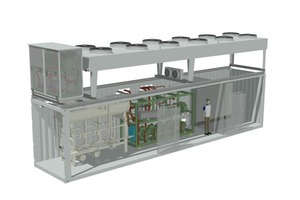  Konstruktionszeichnung der Gesamtanlage (Lieferumfang compact Kältetechnik) 