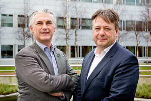  Xavier Feys (links) und Wim Vangeenberghe, President von Samsung Electronics Air Conditioner Europe 