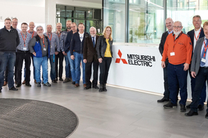  Die Mitglieder der Kälte- und Klimatechnik-Innung Nordrhein waren für ihre Jahresversammlung zu Besuch bei Mitsubishi Electric in Ratingen.  