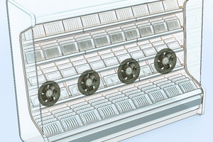  Ventilatoren für die Rückwand 