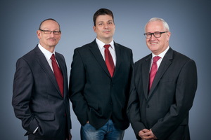  Peter Stark (Prokurist und Verkaufsleiter), Frank Töllen (Betriebsleiter) und Thomas Hund (Geschäftsführer), Erba Kälte GmbH, Magstadt, www.erba-kaelte.de 