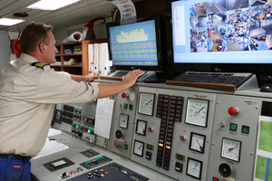  Im Technikraum der MV Oslofjord  