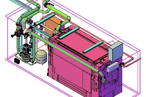  Sonderbaulösung: Absorptionskälteanlage im Container, zur individuellen Aufstellung im Freien 