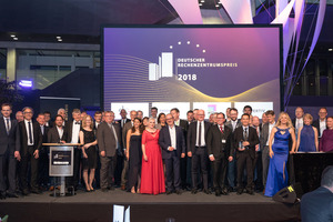  <div class="bildtitel">Die Gewinner des Deutschen Rechenzentrumspreises 2018</div> 