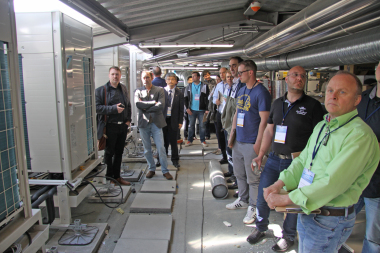 Besichtigung der Gebäudetechnik von Daikin im Arborea Marina Resort in Neustadt 