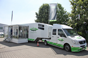  Der Bitzer IQ-Truck vor der Frigotechnik-Niederlassung in Bissendorf 