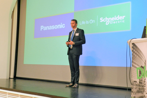  Roland Kerschbaum von Panasonic eröffnete die Veranstaltung. 