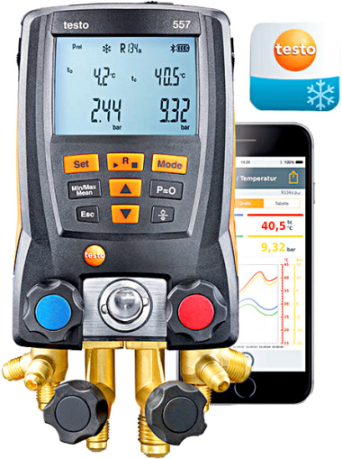 testo 550 und testo 557