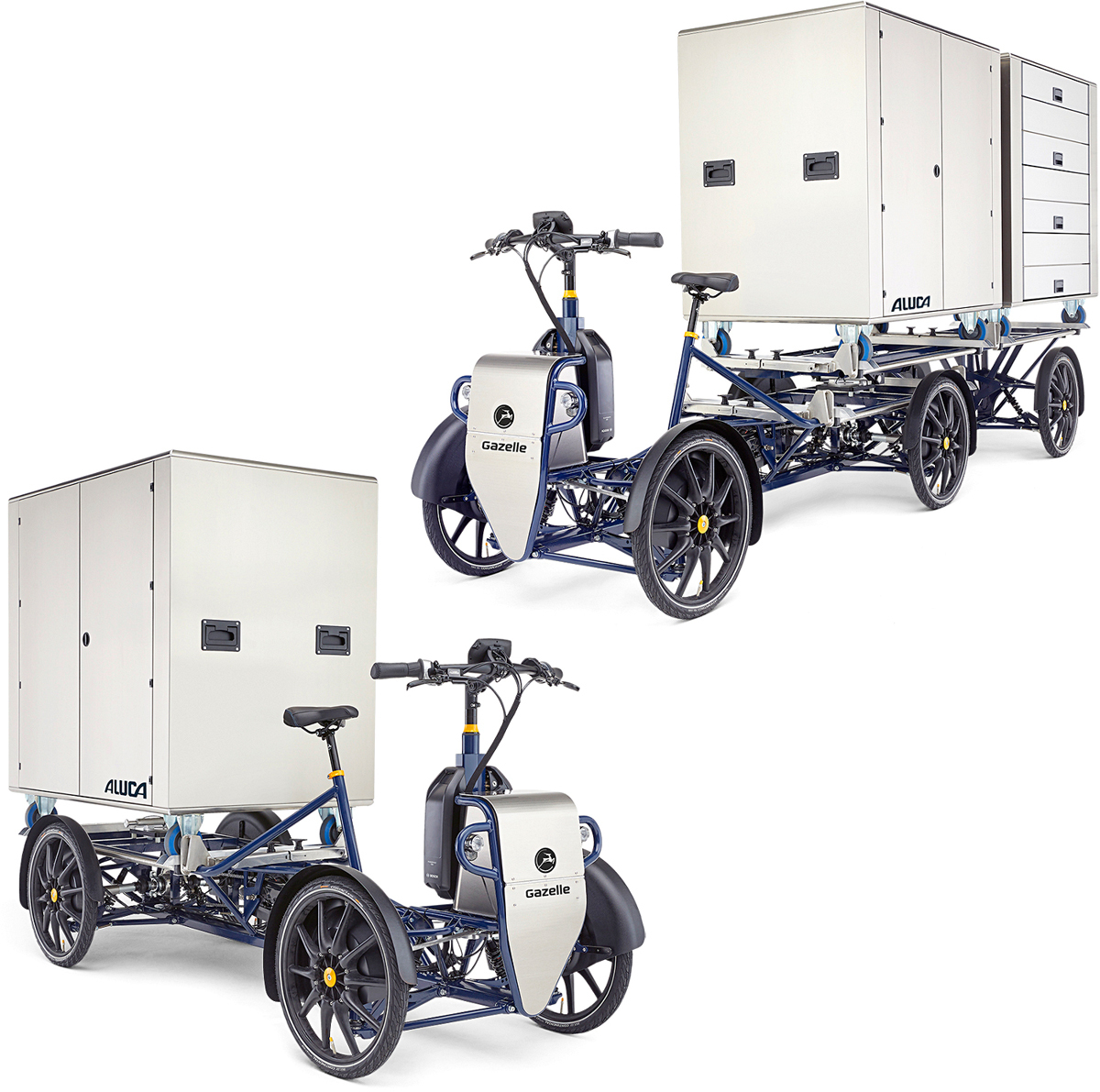 Elektrischer Pakettransporter