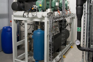  CO2-Tiefkühlkaskade in redundanter Ausführung von compact Kältetechnik 
