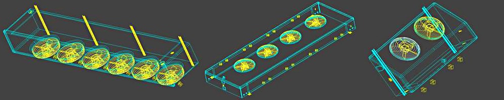 3D-Luftkühlermodelle