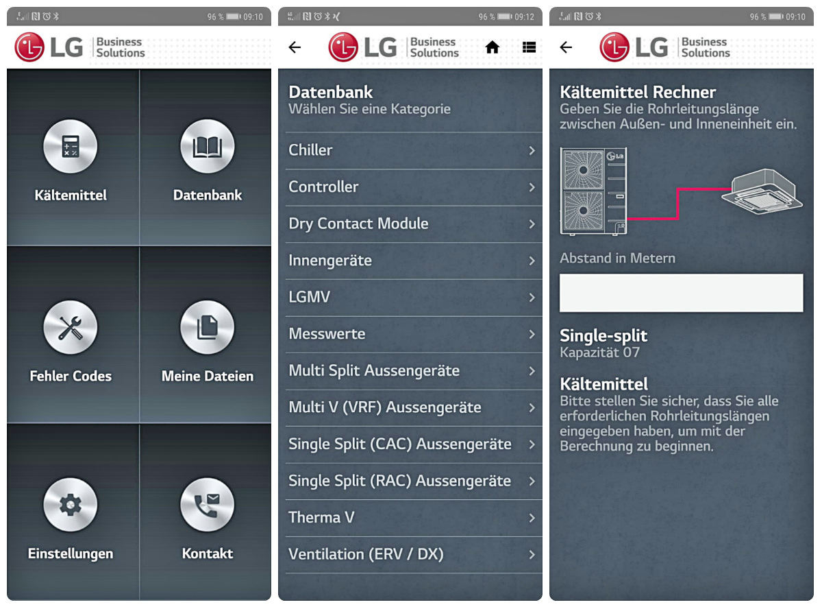 Service-App von LG