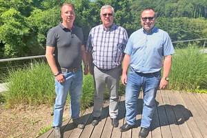  André Knipping (li.), Karl-Heinz Thielmann (Mitte) und Heiko Denner (re.) 