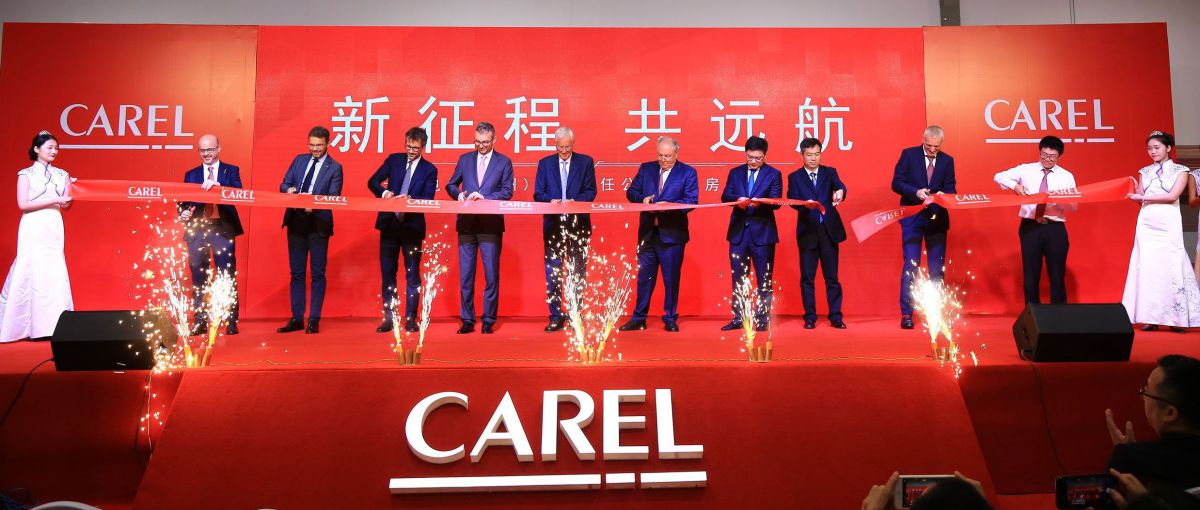 Feierliche Eröffnung des Carel-Werks in China