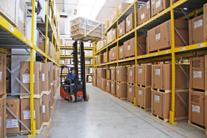  Um die Lieferfähigkeit zu optimieren, hat Zanotti in eine umfangreichere Lagerhaltung investiert. 