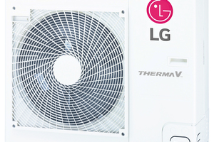  Außeneinheit der ?LG Therma V R32 Split?-Wärmepumpe 