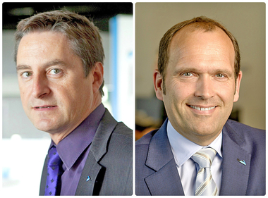 Filip de Graeve (li.) und Gunther Gamst (re.) von Daikin