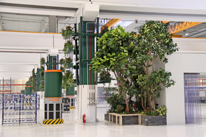  Das neue Güntner-Werk in Rumänien ist eine "grüne Fabrik" mit über 7.000 Pflanzen.  
