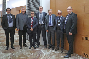  In Rahmen der General Assembly trafen sich auch alle Mitglieder des Vorstands zu ihrer alljährlichen Sitzung. (v.l.n.r. Didier Pradeilles, Wolfgang Zaremski, Giovanni Dorin, Fabio Klein, Torsten Keller-Carnap, Giuseppe Galli und Rainer Grosse-Kracht) 