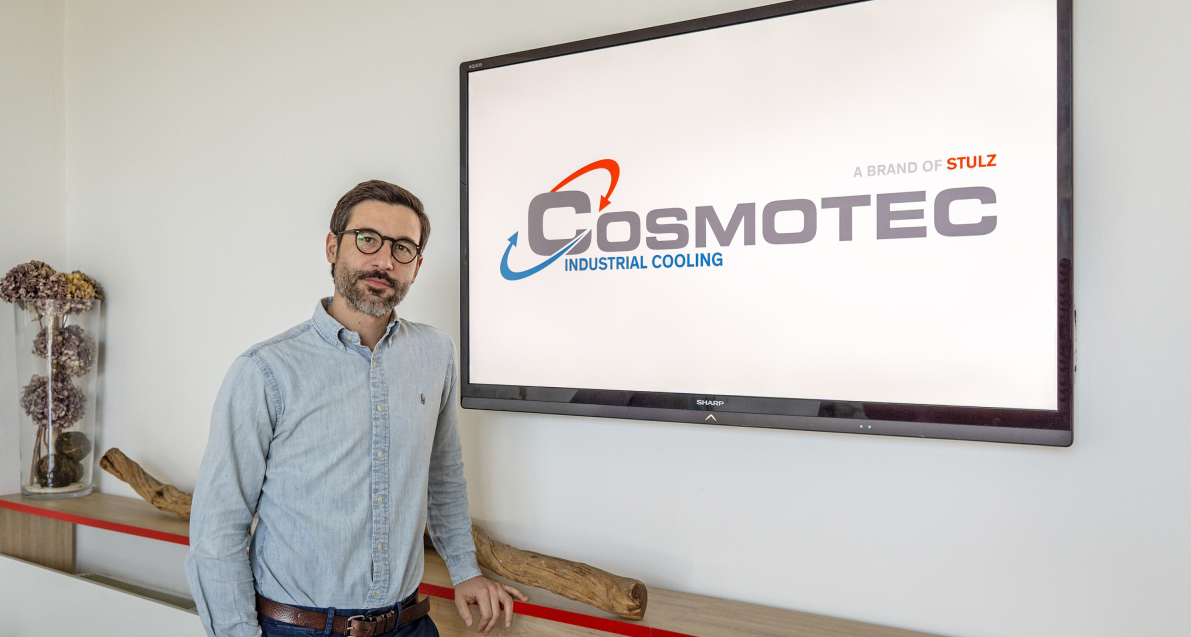 Nicola Mazzon, Exportmanager der Stulz SpA/Cosmotec, setzt auf die Partnerschaft mit der Siloxa Cooling GmbH.