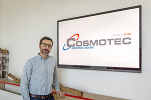  Nicola Mazzon, Exportmanager der Stulz SpA/Cosmotec, setzt auf die Partnerschaft mit der Siloxa Cooling GmbH. 