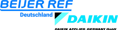 Logo Beijer Ref und Logo Daikin