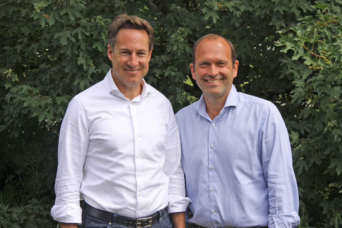 Veit Madaus, Mitglied des VENTUMI-Aufsichtsrats, und CEO Gunther Gamst 