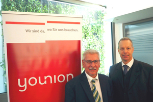  Michael Kerschbaumer (links), Leiter des Finanzreferates bei younion, gemeinsam mit Wolfgang Gräf, Fachberater für die Condair Systems	 
