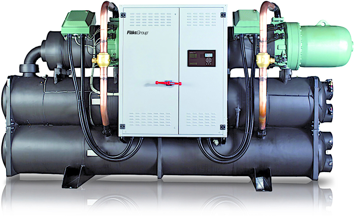 Wassergekühlte Inverter-Kaltwassererzeuger mit R513a