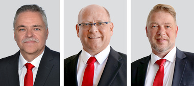 Holger Macht, Jens Bohsek und Matthias Przywara (v.l.n.r.)