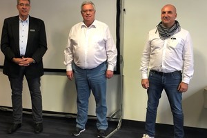  Der aktuelle Vorstand (v.l.): Wimar Wysluch, Karl-Heinz Thielmann, Jan Schultz 