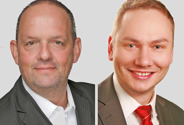 Dirk Taaks (li.) und Chris Ackert (re.)