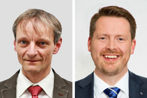  Dr. Ralph Krause (re.) und Dirk Scherder (li.) 