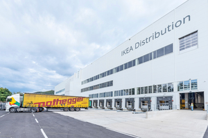  Das zentrale Auslieferungslager von IKEA für den Großraum Wien 