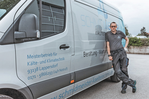 Der oberpfälzische Kälteanlagenbauermeister Oliver Schmidmeister testete das Value-Werkzeugprogramm.  