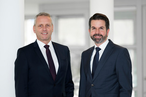  Die Geschäftsführer bei Bock: Dr. Marcus Albrecht (links) und Stephan Schumann 