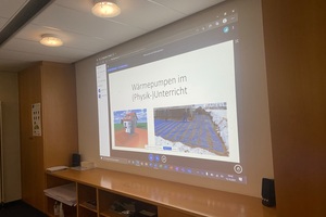 Präsentation beim ersten Probeunterricht am 14. und 15.10.2021 im Informationszentrum für Kälte-, Klima- und Energietechnik – IKKE gGmbH in Duisburg 