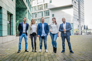  Das Team von Candidate Flow unterstützt Kältefachbetriebe bei der Mitarbeitergewinnung (v.l.): Dimitrij Krasontovitsch, Dorothee Hall, Gian-Marco Blum, Marlene Jung, Daniel Acosta Florido 