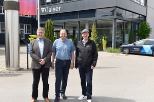  v.l. Reinhold Köhler, Volker Clement, Harald Kretschmann 