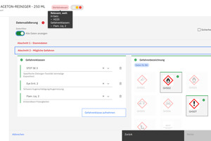  Gefahrstoff ist störfallrelevant 