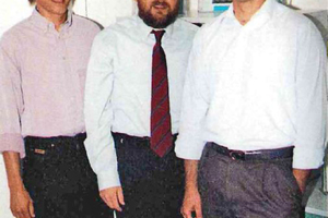  V.l.: Frank Poschmann, Gerhard Gregor und Lutz Hering 1996 