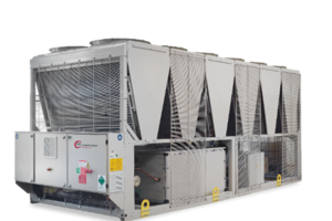  Der Kaltwassersatz KM Cool 500 DN-HFO gehört zu den Anlagen der neuesten Generation, die mit dem umweltschonenden Kältemittel HFO betrieben werden können. 
